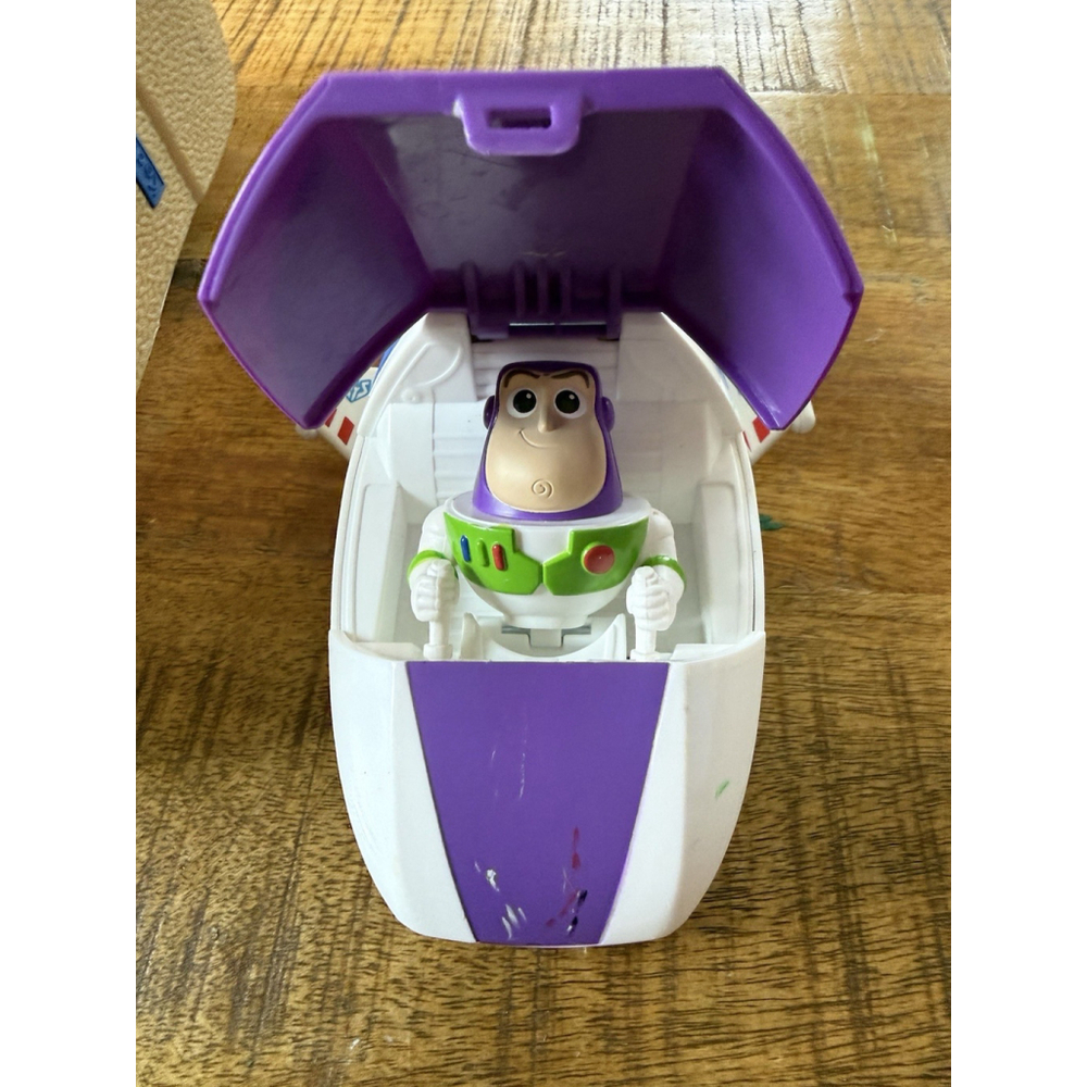 Disney Mattel Toy Story Buzz Lightyear Spaceship Kids OS White Good GFC84 2018